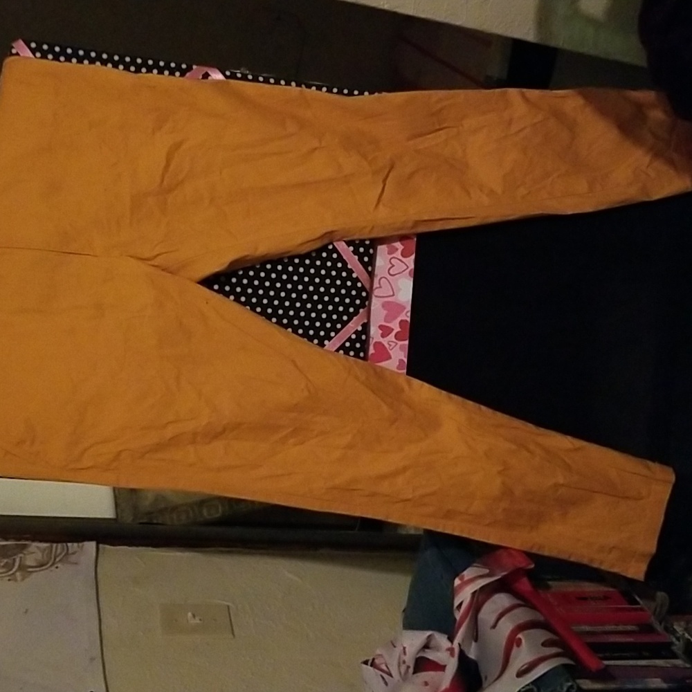 Yellow pants